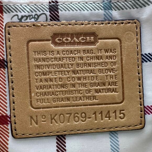 Coach Vintage Y2K Bleecker Leather Shoulder Bag - Picture 8 of 8